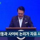 처참한 윤석열의 광복절 축사 이미지