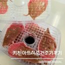 키친아트 식품건조기 후기 , 가정용 식품건조기 , 비프칩 만드는 방법 , 비프칩 만들기 ^^