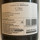 Le Brun de Neuville 'Côte Blanche' 샴페인 르 브룬 드 누빌 꼬뜨 <b>블랑쉐</b>