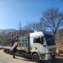 두산 3톤지게차와 덧발구입했어요. 지게차도 농기계입니다^^ 이미지