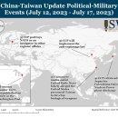 중국-대만 주간 업데이트, 2023년 7월 20일 이미지