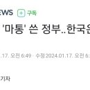 117조 '마통' 쓴 정부‥이자로만 1천5백억원 이미지