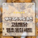 지하철 1호선 범내골역 | 부산 치킨 맛집 범내골의 자부심 고향통닭 땡초똥집세트 포장후기