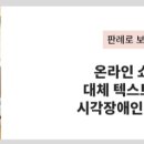 온라인 쇼핑물의 대체 텍스트 미제공, 시각장애인 차별일까? 이미지