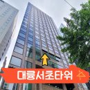 사무실용 건축물(서초동 1337-17) | 대륭서초타워 강남역 인테리어 사무실 임대