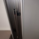 한라어린이집 | 부산 해운대 한라아파트 3연동 중문 수리 후기 | 안 움직이던 중문 호차 교체 시공