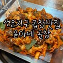 윤아네식당 | 선운지구에서 곱창 땡기면 무조건 여기 순대곱창 맛집 윤아네 곱창