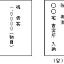 경조사 겉봉에 사용하는 문구는?? 이미지