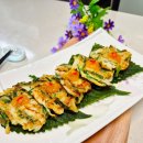 수북한의원 | 오징어 부추부침개 레시피 호박 해물 넣고 바삭하게 반죽 만들기