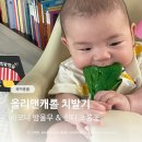 올리앤 | 치발기 시기, 4개월 아기 올리앤캐롤 내돈내산 후기