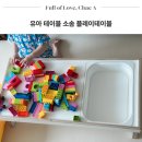 소솜,하루 | 아기 테이블 유아 책상 소솜 플레이테이블 3개월 사용 후기