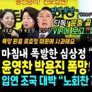 긴급 입수된 문자떴다 &#34;채상병 사건 윤뚱에 보고~ 답장주셨어&#34; 탄핵 확실! 마침내 류호정 때린 심상정 대폭발 (윤영찬 박용진 하위10% 이미지