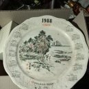 도자기달력접시 1988 이미지