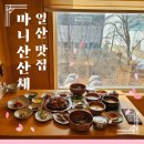 한상차림 | 일산 맛집 마니산산채 일산점 환웅 한상차림 후기