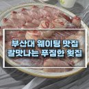 [부산대 횟집 추천] 칼맛나는 푸짐한 횟집 / 내돈내산 재방문 후기