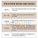 쿠팡 개인정보 유출 사태 일지 이미지