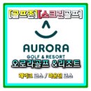 이글스크린골프존 | 골프존 스크린골프 쉬운맵 짧은맵 해저드맵 신규맵 오로라cc