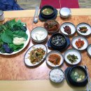 우렁쌈밥 이미지