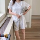리크반팔파자마잠옷 이미지