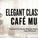 1 hour and 14 minutes of elegant piano and string instrument classical café 이미지