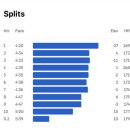 제1코스 | 제1회 춘천연합마라톤 여자 10km 후기 업힐 코스