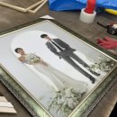 미림가든 | W9. 미림화방 웨딩 액자 갈이 가격, 후기