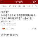 [속보]'집단감염' 만민중앙성결교회, 전일보다 확진자 8명 증가…총 41명 이미지