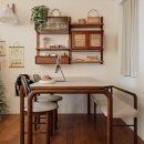 라온디자인 | 지아띠 4인용 원목 식탁, 라온 월넛 포세린 테이블 3개월 실사용 솔직후기.