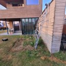 조광마트 | 화성 주택 잔디마당 보도블럭 경계석 부분 시공