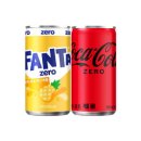 [G마켓]코카콜라제로 + 환타제로파인 190ml 60캔(각 30캔) - 22,310원 이미지