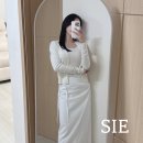 지니 소프트 | 💗 시에sie 다일라 셔링 맥시스커트 실착후기 장단점 (+ 리벨 소프트 가디건) 4월 봄 옷 위시리스트 추천템