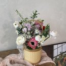 동안노인교육센터 | 창원 플로리스트 자격증 노리뜰 원예교육센터 꽃꽂이 후기