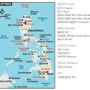 필리핀지도 및 기본개요 이미지