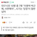 대구시민 10명 중 7명 "이명박·박근혜, 사면해야"…시기는 '당장'이 절반 넘어 이미지