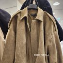 533 | [입어보기 ] 자라 스웨이드 스타일 봄버 재킷(4344/655/533) 착샷. 카키 스웨이드 자켓. 비추 후기