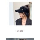 여성 겨울 밍크 니트 골프 귀마개 귀달이 방한 모자 이미지