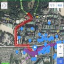 개화산 진입로 이미지