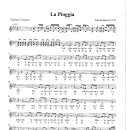 Gigliola Cinquetti / La pioggia 악보 이미지