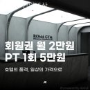 산수휘트니스 | 안양역헬스장 로마짐 안양비산 운동 후기