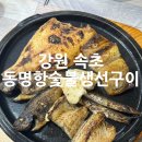 속초맛집생선구이 | 속초 맛집 동명항생선숯불구이 솔직후기