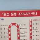 지하철 시간표 24-10-9일자 이미지