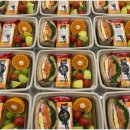 도시락 및 간식 이미지