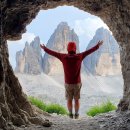 Tre Cime di Lavaredo 동굴 개인 사진 이미지