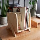 원목 스탠드 책꽂이 이미지