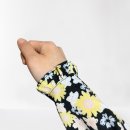 시눈 플라워 패턴 블라우스 후기, Sinoon Flower Pattern Blouse (Black)