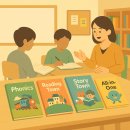 튼튼영어해법수학학원 | [미래엔영어]미래엔영어수학 선도학원의 즐겁지만 철저한 수업 분위기