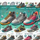 배드민턴화 선택의 모든 것! 승리의 스매시는 발끝에서부터 시작된다 이미지