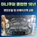 딥모터스 | 포천수입차정비 딥모터스 미니 쿠퍼 클럽맨 엔진오일 브레이크액 교환