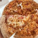 하프사이즈 | 용산 배달 피자 맛집 파파존스 하프앤하프 패밀리 사이즈 후기