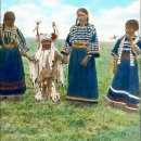 1900년전후 미국 중북부 지역에 거주했던 '오글라라 라코타족' 이미지